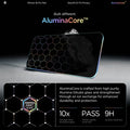 AGL12029 - iPhone 18 Pro Max Pro GLAS.tR EZ Fit | Privacy showing aluminacore