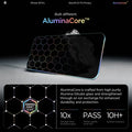 AGL12023 - iPhone 18 Pro GLAS.tR EZ Fit | Privacy showing aluminacore