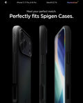AGL07928 - iPhone 17 Pro / iPhone 17 GLAS.tR EZ Fit | Sensor Protected showing meet your perfect match. Perfectly fits spigen cases.
