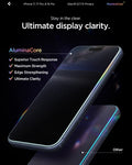 AGL07929 - iPhone 17 Pro / 17 GLAS.tR EZ Fit Privacy showing the ultimate display clarity. Stay in the clear.