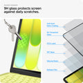 AGL11669 - MacBook Neo 13-inch Glas.tR Slim in Clear showing 9H glass protects screen against daily scratches