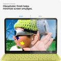 AGL11669 - MacBook Neo 13-inch Glas.tR Slim in Clear showing oleophobic finish helps minimize screen smudges