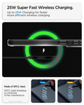 ACS10691 - Showing the 25W Super Fast Wireless charging. Up to 25W charging for faster more efficient wireless charging