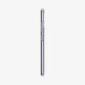 ACS04594 - Galaxy A23 5G Case Liquid Crystal in Crystal Clear showing the side with side buttons