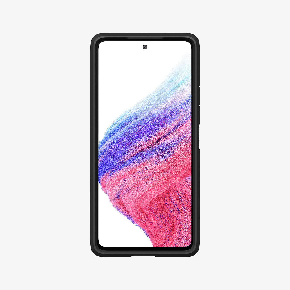 ACS04255 - Galaxy A53 5G Case Tough Armor in Black showing the front