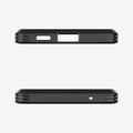 ACS04255 - Galaxy A53 5G Case Tough Armor in Black showing the top and bottom