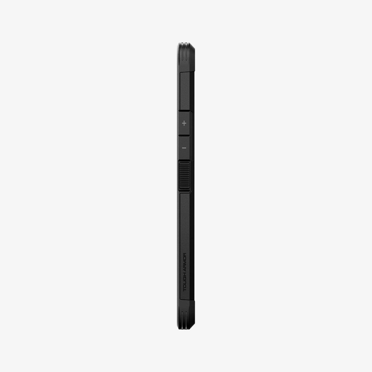 ACS04255 - Galaxy A53 5G Case Tough Armor in Black showing the side with side buttons