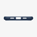 ACS09710 - Pixel 10 Pixel 10 Pro in midnight blue showing the bottom of case