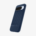 ACS09710 - Pixel 10 Pixel 10 Pro in midnight blue showing the back and side