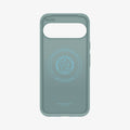 ACS09709 - Pixel 10 Pixel 10 Pro in sage green showing the inside of case