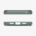 ACS09701 - Pixel 10, Pixel 10 Pro Thin Fit (MagFit) in Sage Green showing the top and bottom of case