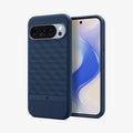 ACS09733 - Pixel 10 Pro XL Case Parallax (MagFit) in midnight blue showing the back and front