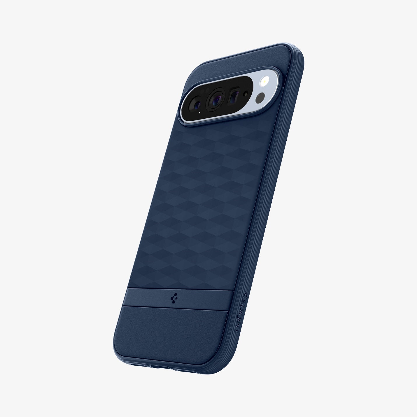 ACS09733 - Pixel 10 Pro XL Case Parallax (MagFit) in midnight blue showing the back and side