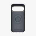 ACS11455 - Pixel 11 Pro XL Nano Pop (Mag Fit) Black Sesame interior view showing the built in magnetic ring, microfiber lining, and MagFit construction.