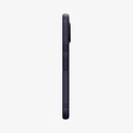 ACS11434 - Pixel 11 Pro  Nano Pop (Mag Fit) Blueberry Navy side profile showing responsive button covers, textured side grips, and integrated strap hole.