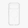ACS11441 - Pixel 11 Ultra Hybrid (Mag Fit) Clear White case showing the built in MagFit ring, transparent design, and raised camera surround.