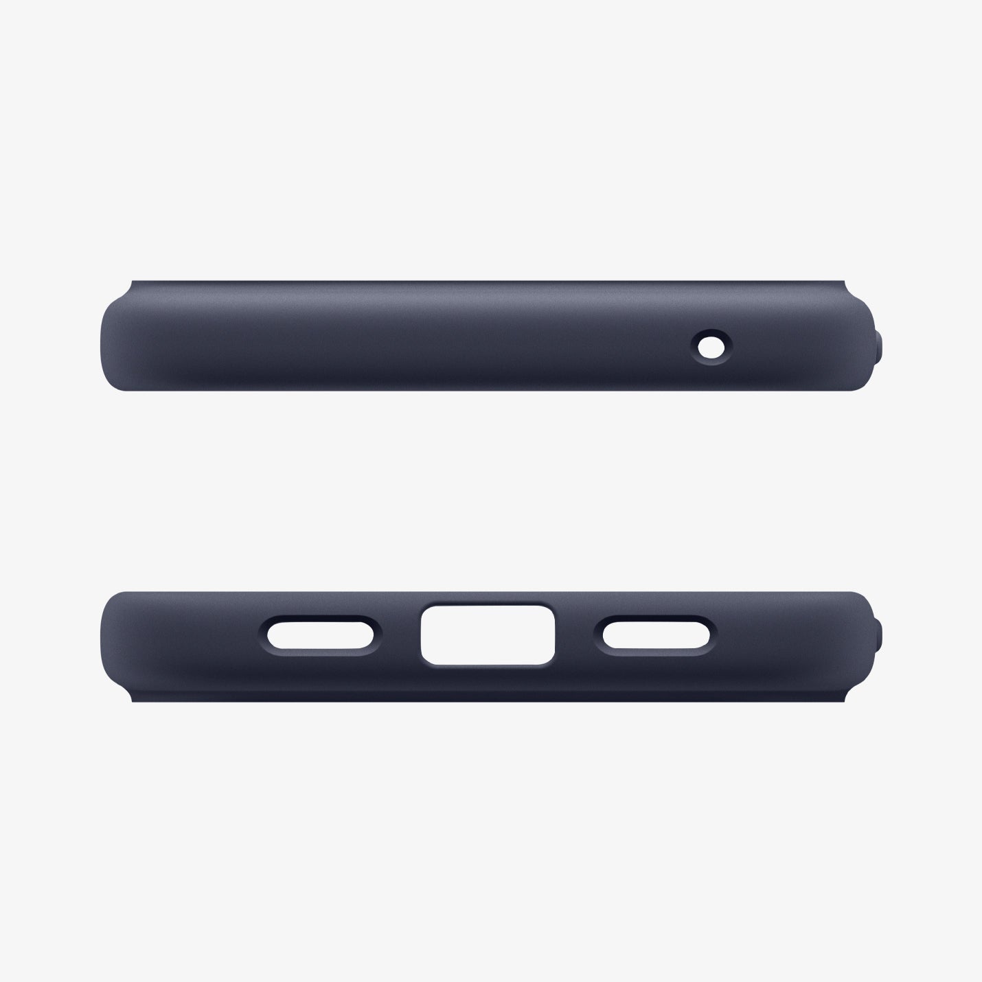 ACS09711 - Pixel 10 Pixel 10 Pro Case Nano Pop (MagFit) in blueberry navy showing the top and bottom of case