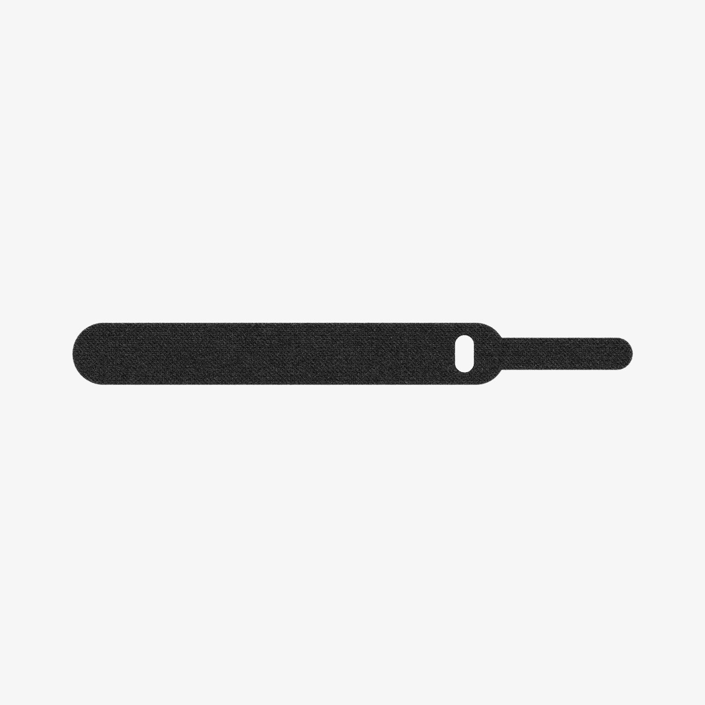 AMP09303 - Laptop Stand | LD206C in Space Gray showing the cable organizer strap