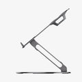 AMP09303 - Laptop Stand | LD206C in Space Gray showing the side