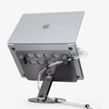 AMP09303 - Laptop Stand | LD206C in Space Gray showing the back