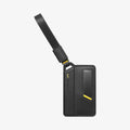 AHP09776 - luggage tag in black showing front