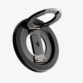 AMP11739 - O-Mag Magnetic Phone Holder (Mag Fit+) | OM108 angled view of the phone holder with rotating ring and folding kickstand legs