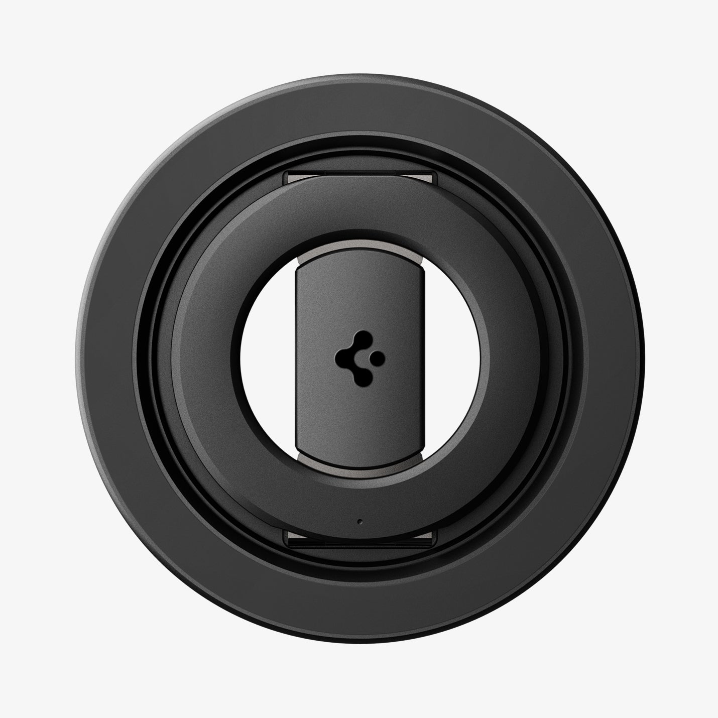AMP11739 - O-Mag Magnetic Phone Holder (Mag Fit+) | OM108 top down view of the phone holder showing the rotating inner ring and mount