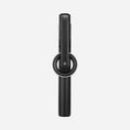 AMP07659 - Tripod Selfie Stick (Mag Fit) | S580W in Black showing the S580W selfie stick in fully collapsed and compact form with the MagSafe ring mount visible, displayed against a light gray background.