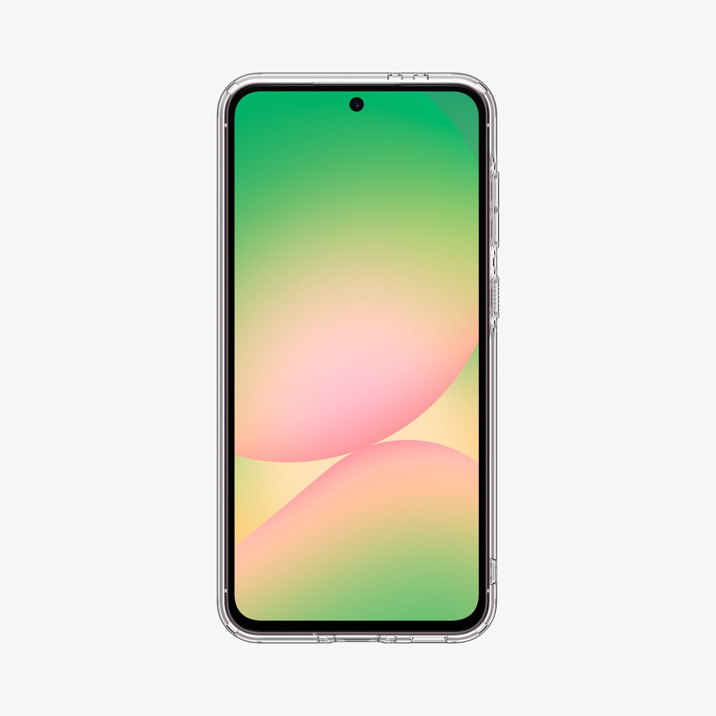ACS09292 - Galaxy A56 5G Case Ultra Hybrid in Crystal Clear showing the front