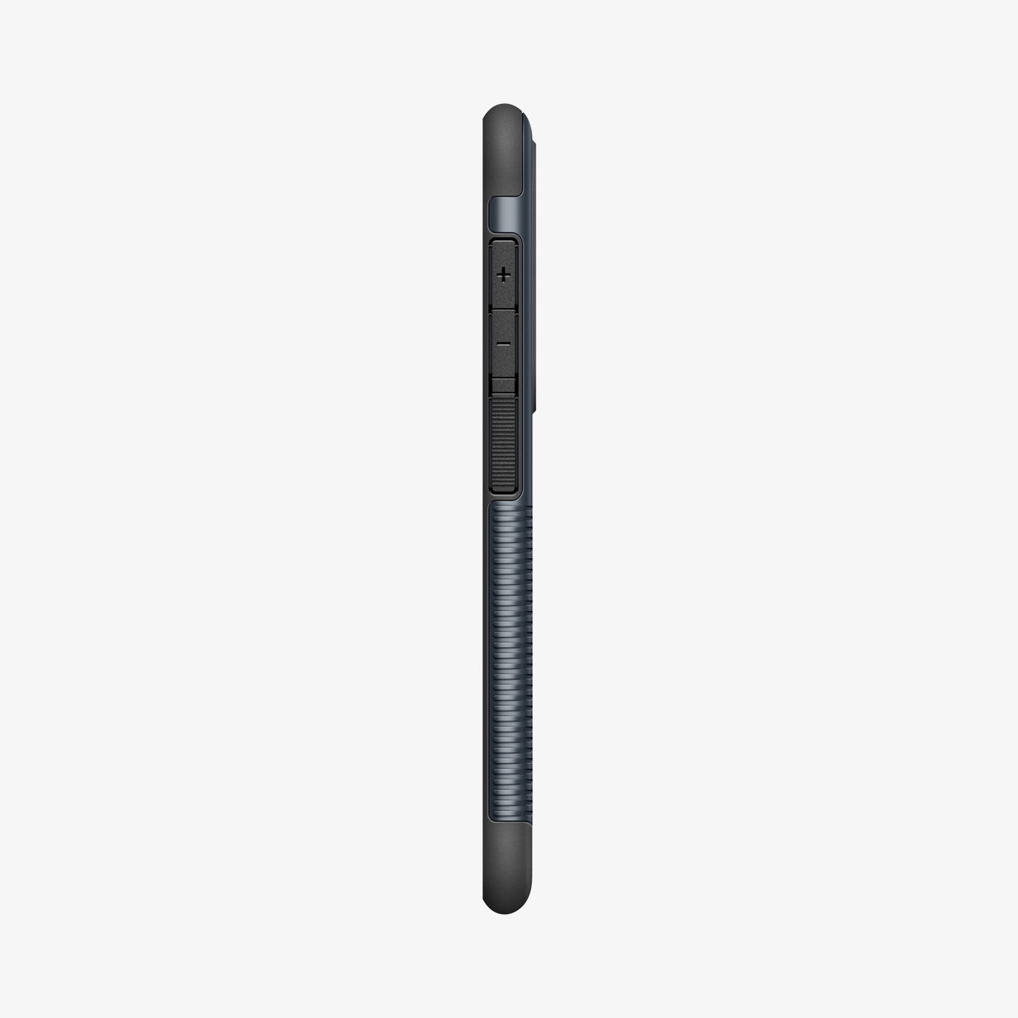 ACS10717 - Galaxy S26 Plus Slim Armor (Mag Fit) in Metal Slate showing the side
