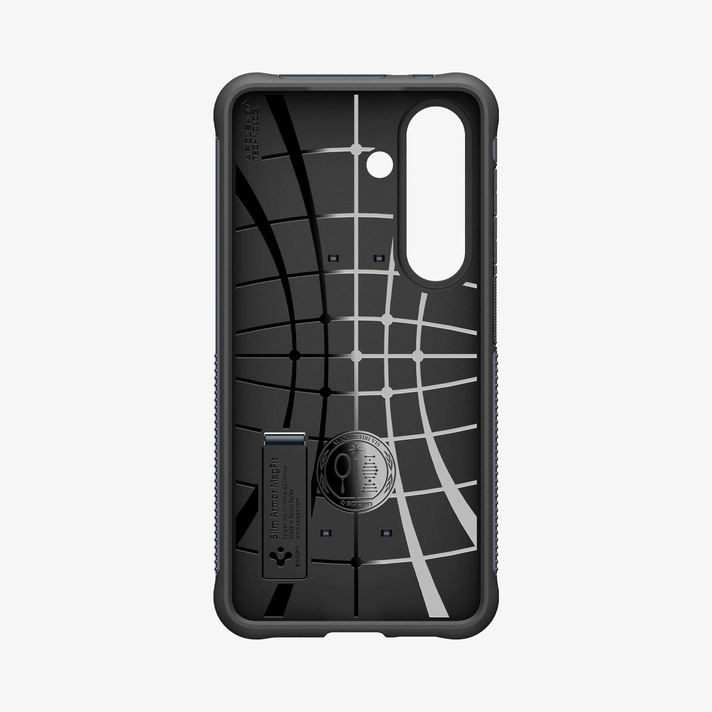ACS10717 - Galaxy S26 Plus Slim Armor (Mag Fit) in Metal Slate showing inside