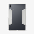 ACS10220 - Galaxy Tab S11 Ultra Series Ultra Hybrid Pro in Gray showing back with clear part