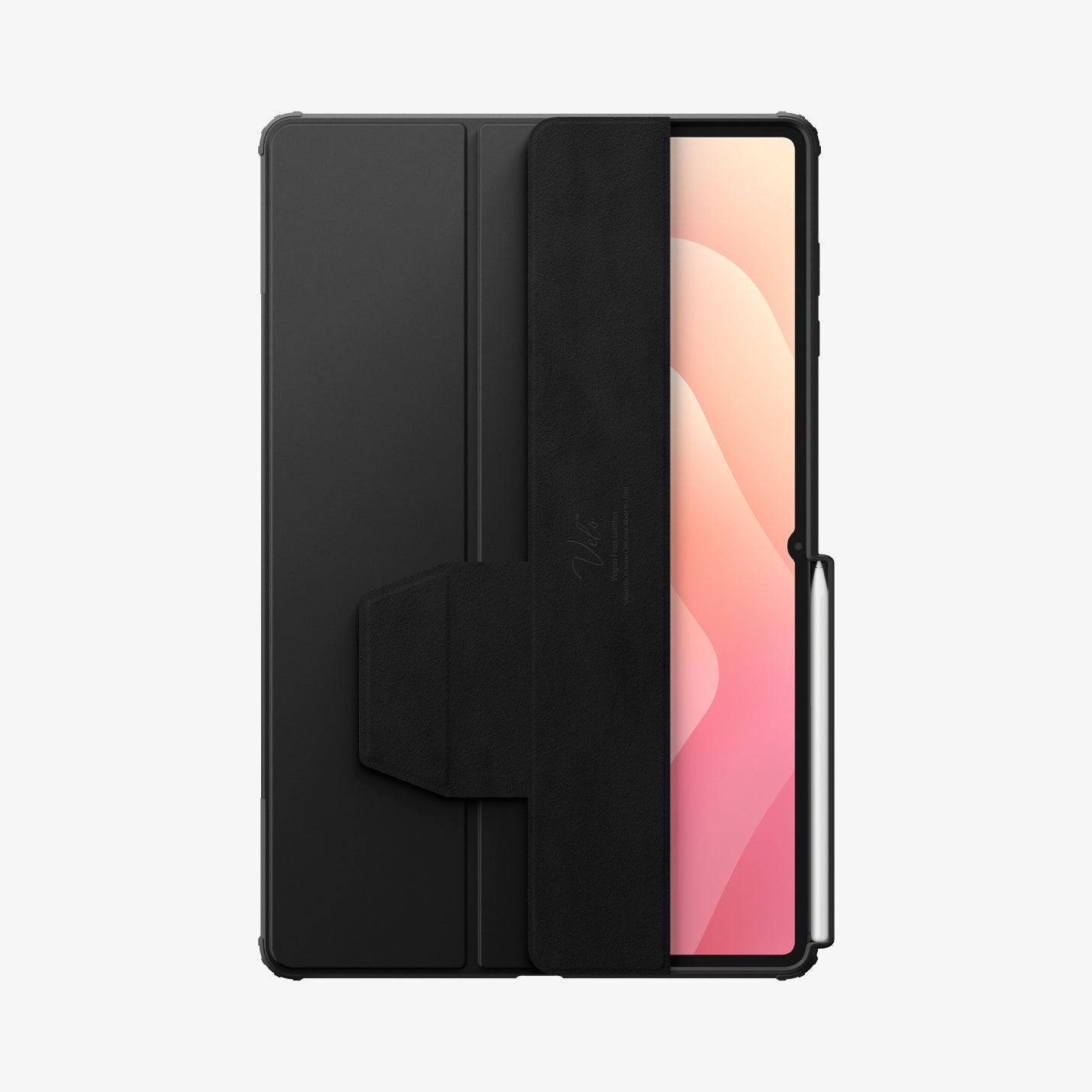 ACS10219 - Galaxy Tab S11 Ultra Series Ultra Hybrid Pro in Black showing the front