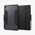 ACS10212 - Galaxy Tab S11 Series Ultra Hybrid Pro in Black showing front and clear back