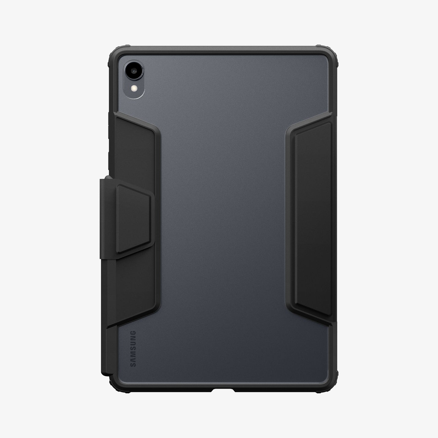 ACS10212 - Galaxy Tab S11 Series Ultra Hybrid Pro in Black showing back with clear part