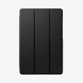 ACS11828 - Galaxy Tab S12+ Liquid Air Folio showing the front of a closed folio tablet case with a tri-fold cover and stylus attached along the side.