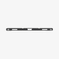  ACS11828 - Galaxy Tab S12+ Liquid Air Folio showing the edge of a tablet case with speaker openings and a centered port cutout.