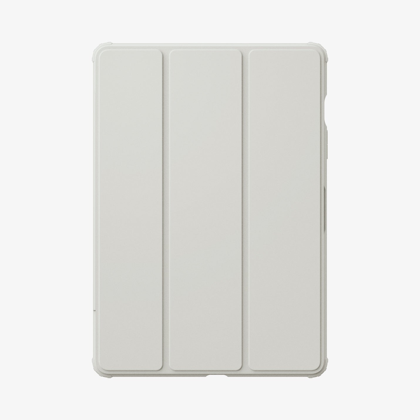 ACS09533 - Galaxy Tab S10 FE Case Ultra Hybrid Pro in Gray showing the front