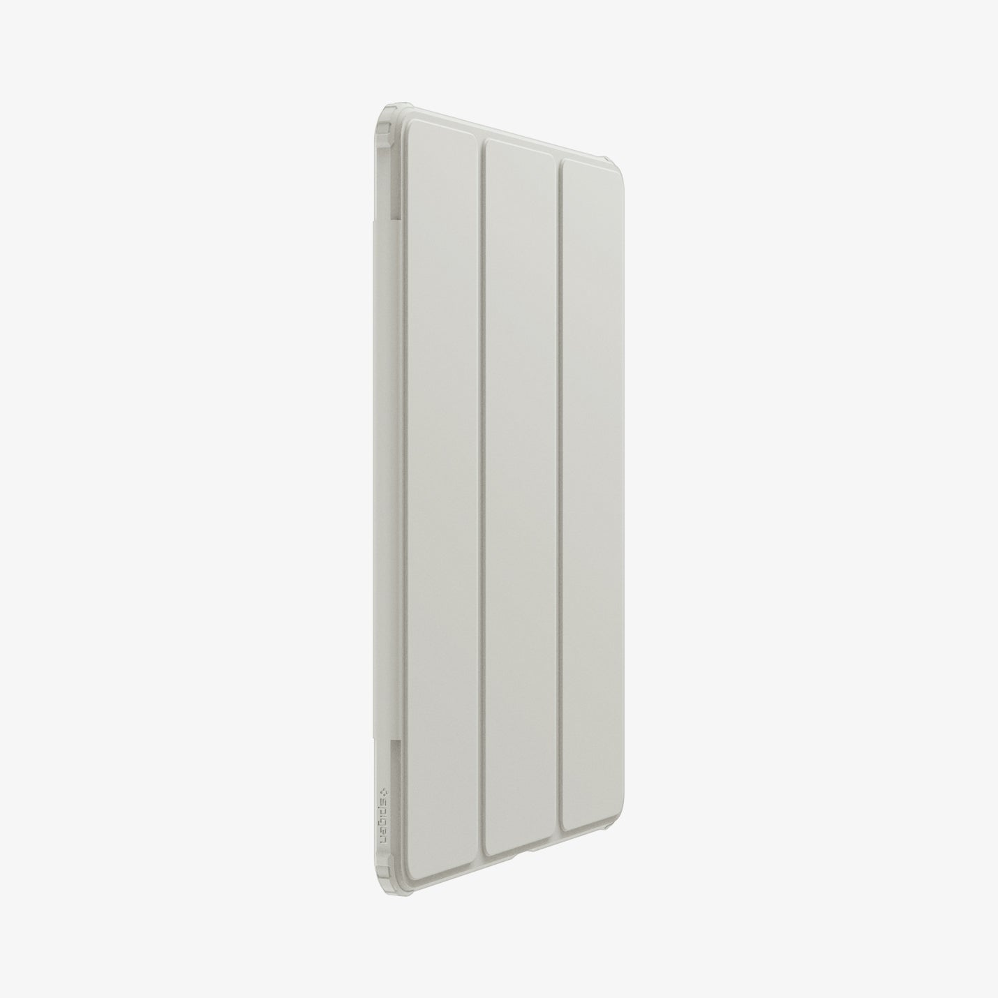 ACS09533 - Galaxy Tab S10 FE Case Ultra Hybrid Pro in Gray showing the front and partial side