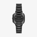AMP11620 - SWUb Modern Fit 316L Band Black showing the partial back and bottom