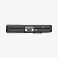 ACS09551 - Galaxy Z Fold 7 - Slim Armor Pro (MagFit) in black showing the top folded