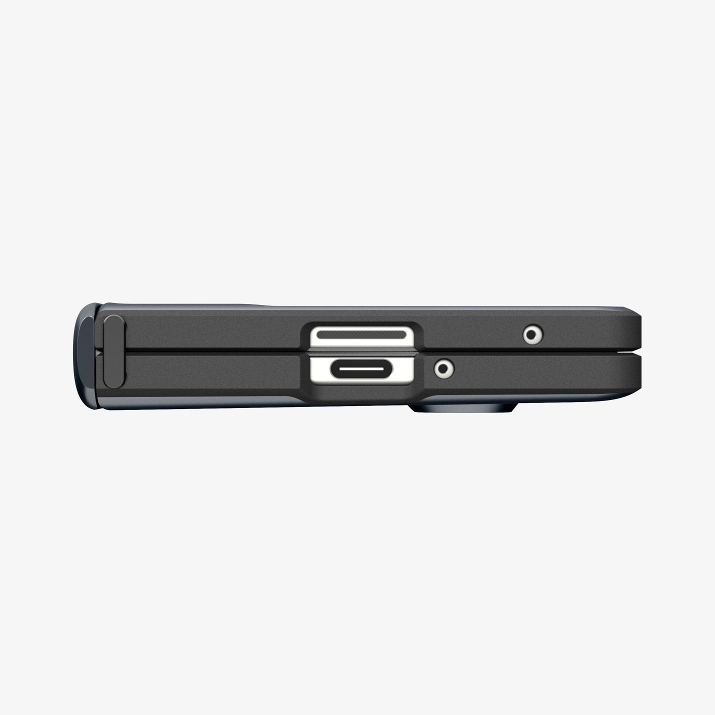 ACS09552 - Galaxy Z Fold 7 - Slim Armor Pro (MagFit) in metal slate showing the top folded