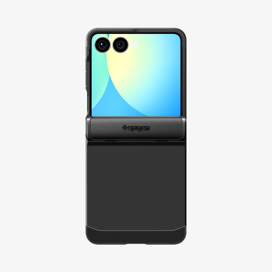 ACS09558 - Galaxy Z Flip 7 Case Slim Armor Pro (MagFit) in black showing the back