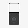 ACS09558 - Galaxy Z Flip 7 Case Slim Armor Pro (MagFit) in black showing the inside of case