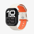 AMP09323 - Apple Watch Series - Nano Pop 46mm in Orange Beige showing the front