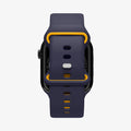 AMP09322 - Apple Watch Series - Nano Pop 46mm in Blueberry Navy showing the back bottom 