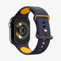AMP09322 - Apple Watch Series - Nano Pop 46mm in Blueberry Navy showing the back, partial side, inner and back bottom