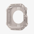 ACS10493 - Apple Watch 10/11 (42mm) Rugged Armor 2 in Dune Beige showing the case without device