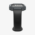 ACS10500 - Apple Watch 10/11 (46mm) Rugged Armor 2 in Dark Gray showing bottom with band