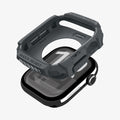 ACS10500 - Apple Watch 10/11 (46mm) Rugged Armor 2 in Dark Gray showing the case hovering above the watch face